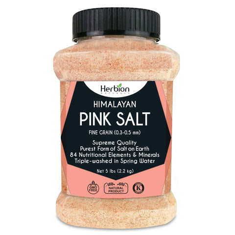 Himalayan Pink Salt Jar (5 lbs)