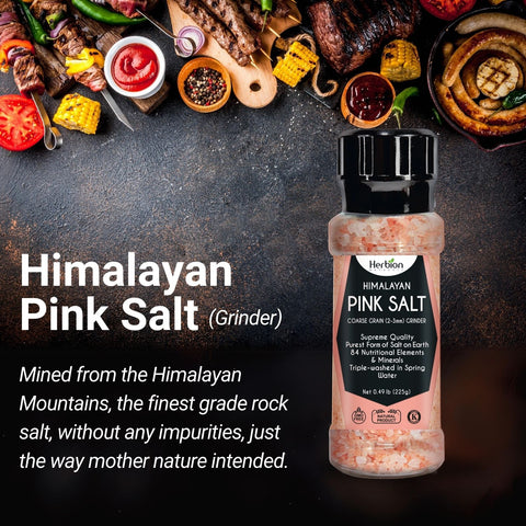 Himalayan Pink Salt Grinder (0.49 lbs)