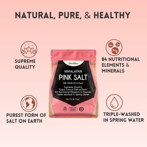 Himalayan Pink Salt Pouch (2.2 lbs)