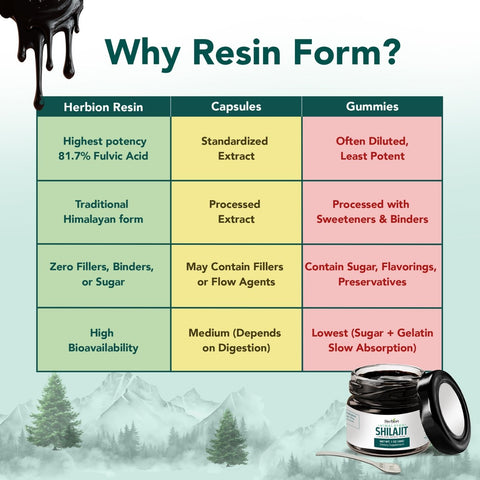 Himalayan Shilajit Resin