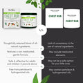 Herbion All Natural Chest Rub provides a natural alternative that is effective and safe for adults and children (2 years+)