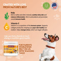 Herbion Allergy+Immune Chews is made from all-natural ingredients including Kelp, Vitamin C, Colostrum, Bee Pollen, and Organic Licorice Root