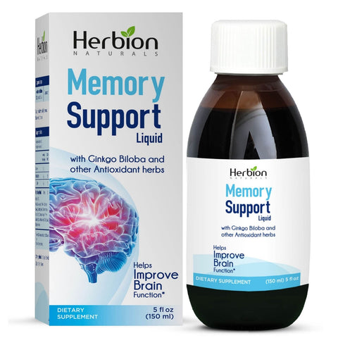 Herbion Memory Support Liquid is a blend of Ginkgo Biloba and other Antioxidant herbs to help improve brain function