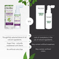 Herbion Ivy Leaf Throat Spray provides a natural, herbal alternative with no artificial color/dye or sugar. 